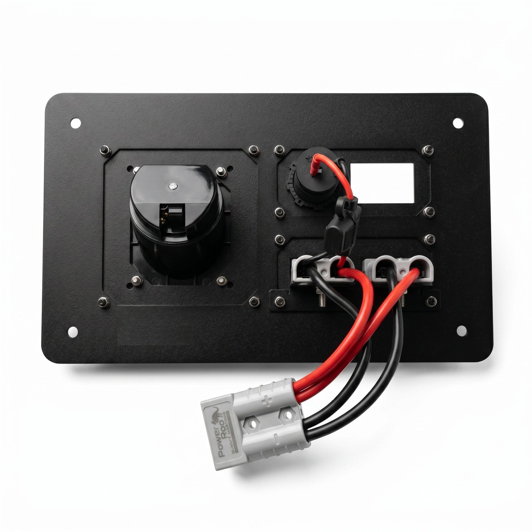 Ford Ranger Super Duty Power panel with wiring on a white background