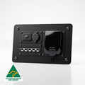 Ford Ranger 230V mains power panel, Aussie-made powder-coated steel