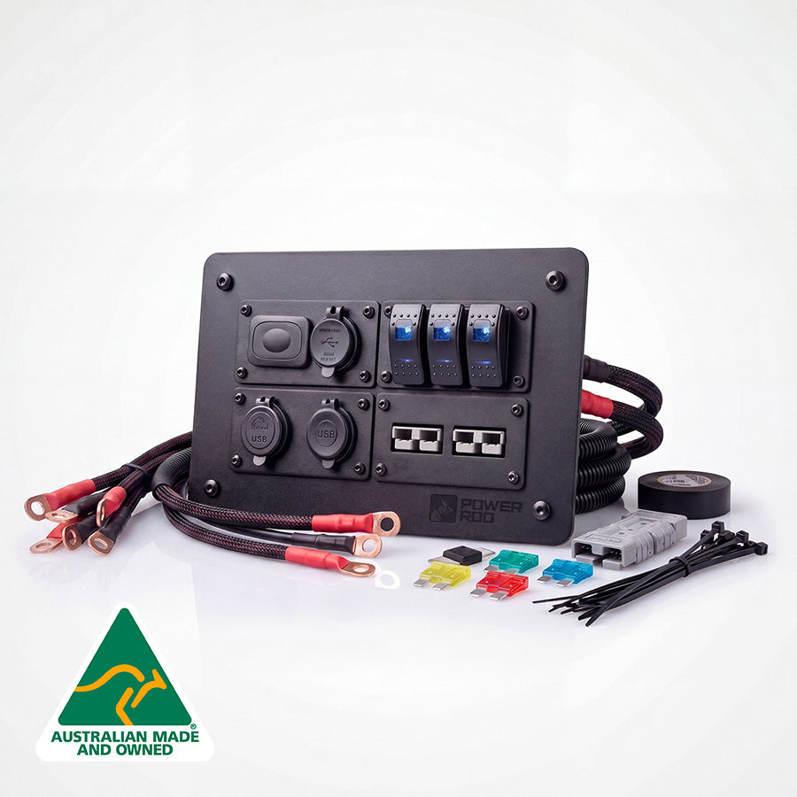 PowerRoo 7m 6B&S 50A wiring kit for the Ford Ranger power panel