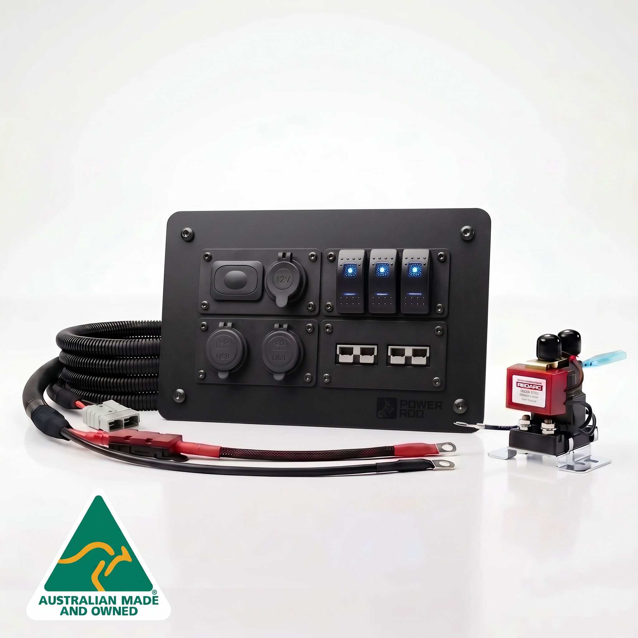 Ford Ranger Power Panel Wildtrak | Plug & Play 12V Tub Kit – PowerRoo