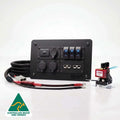Ford Ranger roller shutter power panel with 7m harness, REDARC smart isolator and Anderson lead