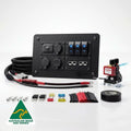 Ford Ranger roller shutter power panel with 7m harness, REDARC smart isolator and Anderson lead