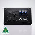 PowerRoo roller shutter power panel for the Ford Ranger in powder-coated steel