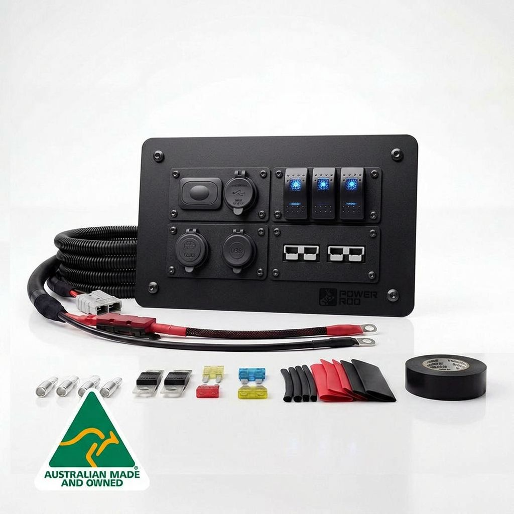 PowerRoo 7m 6B&S 50A wiring kit for the Ford Ranger power panel