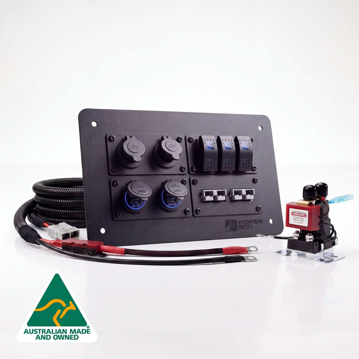 Ford Ranger Power Panel Standard | Plug & Play 12V Tub Kit – PowerRoo