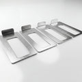304 stainless steel towbar anti-rattle shim kit, set of 4 plates
